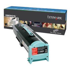 Lexmark X860H21G - original toner - 35000 sider - Sort