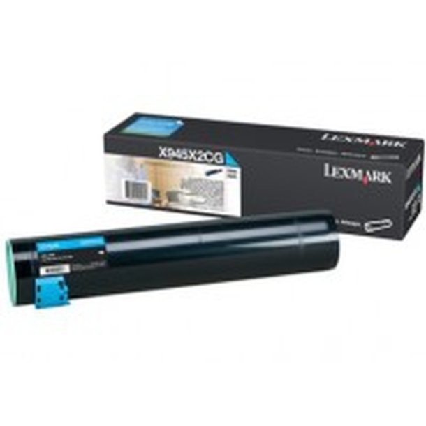 Lexmark X945X2CG - original toner - 22000 sider - cyan