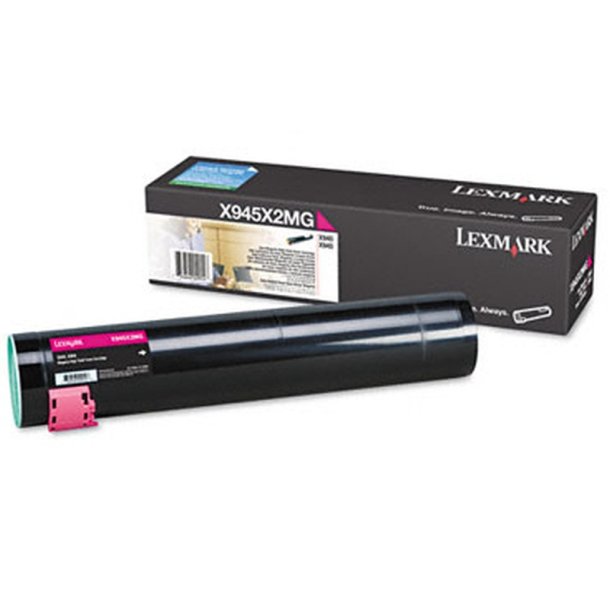 Lexmark X945X2MG - original toner - 22000 sider - Magenta