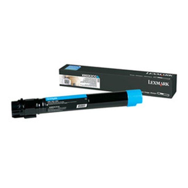 Lexmark X950X2CG - original toner - 22000 sider - cyan