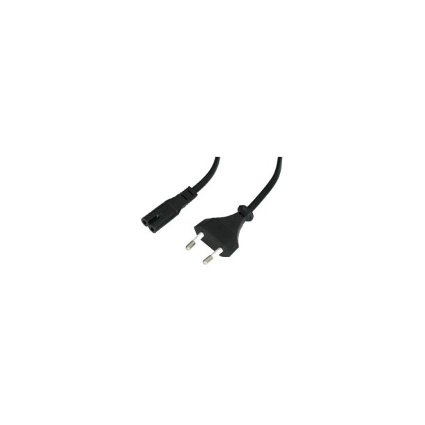 Lindy - 30423 - Black - Male - Female - 5 m - CEE7/16 - C7 coupler