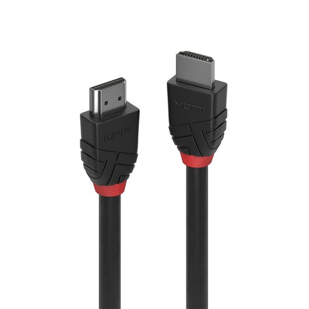 Lindy - 15m Standard HDMI Cable, Black Line - 15 m - HDMI Type A (Standard) - Male - Straight - Black - 2.0