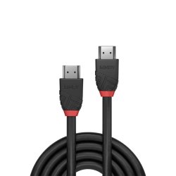 Lindy - 15m Standard HDMI Cable, Black Line - 15 m - HDMI Type A (Standard) - Male - Straight - Black - 2.0