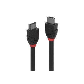Lindy - 1m 8K60Hz HDMI Cable, Black Line - 1 m - HDMI Type A (Standard) - Male - Straight - Black - 2.1