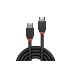 Lindy - 1m 8K60Hz HDMI Cable, Black Line - 1 m - HDMI Type A (Standard) - Male - Straight - Black - 2.1
