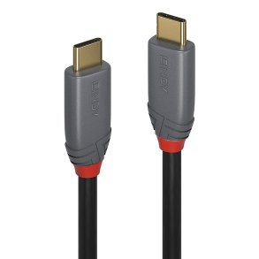 Lindy - 36908 - USB 3.2 Gen 2 (3.1 Gen 2) - USB C - Male - Straight - Nickel - Polyvinyl chloride (PVC)