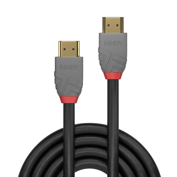 Lindy - 3m Ultra High Speed HDMI Cable, Anthra Line - 3 m - HDMI Type A (Standard) - Male - Straight - Black - 2.1