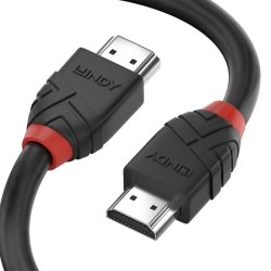 Lindy - 7.5m 8K60Hz HDMI Cable, Black Line - 7.5 m - HDMI Type A (Standard) - Male - Straight - High Speed HDMI cable - 