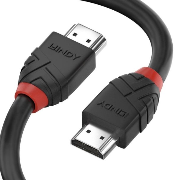 Lindy - 7.5m 8K60Hz HDMI Cable, Black Line - 7.5 m - HDMI Type A (Standard) - Male - Straight - High Speed HDMI cable - 