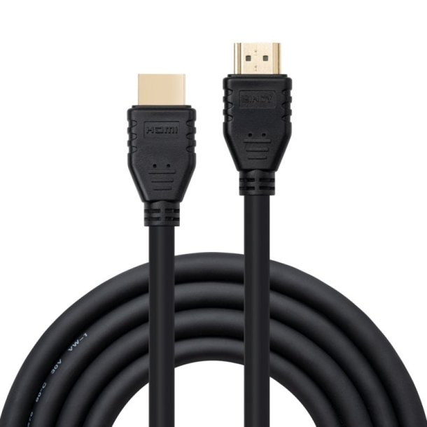 Lindy - 0.5m 4K60Hz HDMI Cable, Flexible - 0.5 m - HDMI Type A (Standard) - Male - Straight - High Speed HDMI cable - Bl