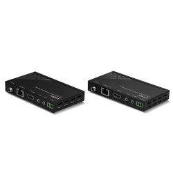 Lindy - 70m Cat.6 HDMI 4K30, IR and RS-232 HDBaseT Extender with PoC - AV transmitter &amp; receiver - Cat5e, Cat6, Cat7 - 7
