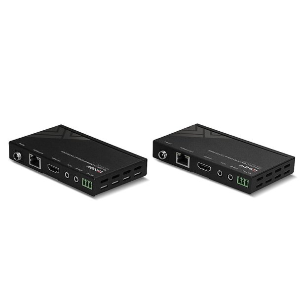 Lindy - 70m Cat.6 HDMI 4K30, IR and RS-232 HDBaseT Extender with PoC - AV transmitter &amp; receiver - Cat5e, Cat6, Cat7 - 7