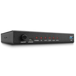 Lindy - 4 Port HDMI 10.2G Splitter - HDMI - 4x HDMI - 4 - Black - 4096 x 2160 pixels - 1920 x 1080 (HD 1080), 4096 x 216