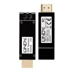Lindy - 300m Fibre Optic HDMI 4K30 Extender - AV transmitter &amp; receiver - 3840 x 2160 pixels - 300 m - 1080p, 2160p - 38