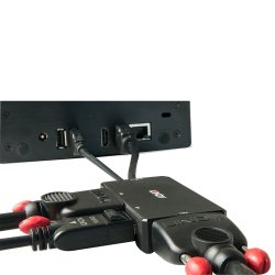 Lindy - HDMI to DisplayPort, DVI and VGA Converter - 0.15 m - 2160p - Black - DP STDP2600, DVI-D PS8222, VGA AG6200 - 8 