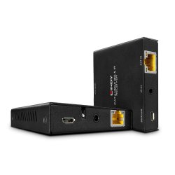Lindy - 50m Cat.6 HDMI 4K60 and IR Extender with PoC and Loop Out - AV transmitter &amp; receiver - 3840 x 2160 pixels - Cat