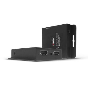 Lindy - 70m Cat.6 HDMI 4K30 and IR Extender with PoC and Loop Out - AV transmitter & receiver - 3840 x 2160 pixels - Cat