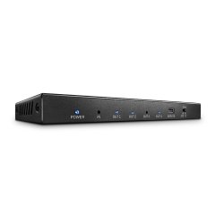 Lindy - 4 Port HDMI 18G Splitter - HDMI - 4x HDMI - 2.0 - 5 - Black - Metal