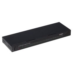 Lindy - 16 Port HDMI 4K60 Splitter - HDMI - 16x HDMI - 2.0 - 1 - Black - 3840 x 2160 pixels