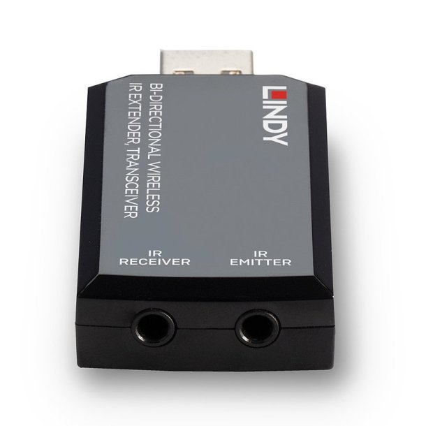Lindy - Bi-directional Wireless IR Extender, Transceiver - AV transmitter &amp; transceiver - 150 m - AMICCOM A7129 - 20 - 6