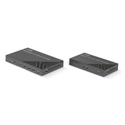 Lindy - 70m Cat.6A HDMI 4K60 &amp; Type C HDBaseT 3.0 KVM Extender - AV transmitter &amp; receiver - 3840 x 2160 pixels - Cat6a 