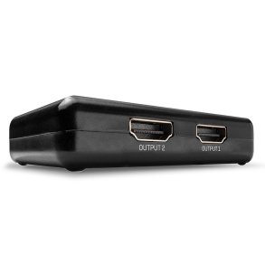 Lindy - 2 Port HDMI 10.2G Splitter, Compact - HDMI - 2x HDMI - 1.4 - 3 - Black - Plastic