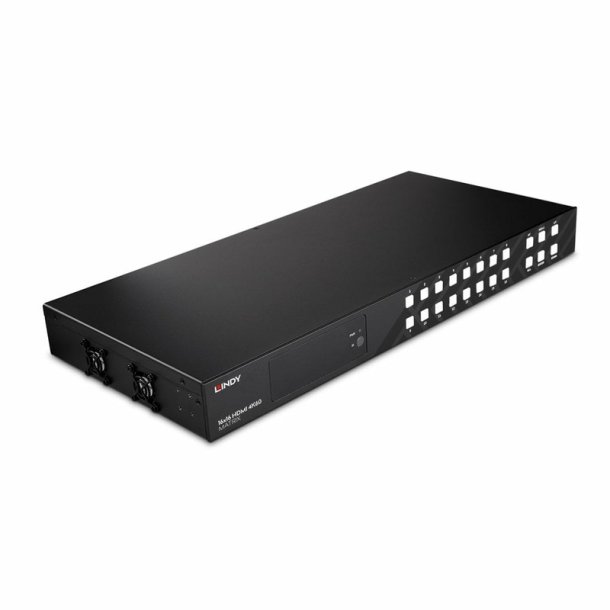 Lindy - 16x16 HDMI 4K60 Matrix - HDMI - 2.0 - 1 - 32 - 16 - 3.5 mm