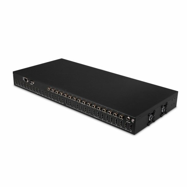 Lindy - 16x16 HDMI 4K60 Matrix - HDMI - 2.0 - 1 - 32 - 16 - 3.5 mm