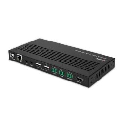 Lindy - 4K30 HDMI and USB over IP System - Decoder - AV receiver - 3840 x 2160 pixels - Cat6 - 100 m - 30 Hz - 20 - 60 k