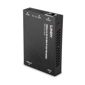 Lindy - HDMI and IR over IP Extender - Receiver - AV receiver - 1920 x 1080 pixels - Cat5e, Cat6 - 150 m - SSD203D - 60 