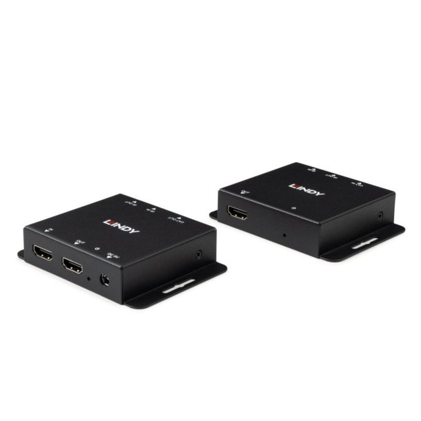 Lindy - 50m Cat.6 HDMI &amp; IR Extender with PoC &amp; Loop Out - AV transmitter &amp; receiver - 1920 x 1200 pixels - Cat5e, Cat6 