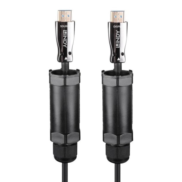 Lindy - 38530 - 30 m - HDMI Type A (Standard) - Male - Straight - Black - 2.1