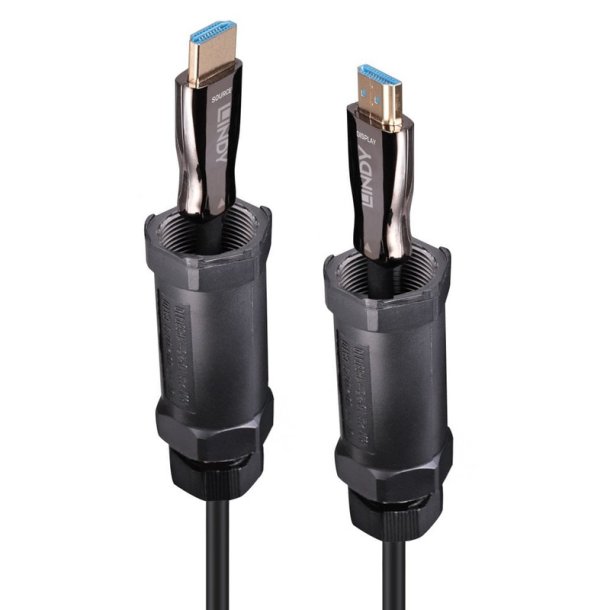 Lindy - 38531 - 50 m - HDMI Type A (Standard) - Male - Straight - Black - 2.1