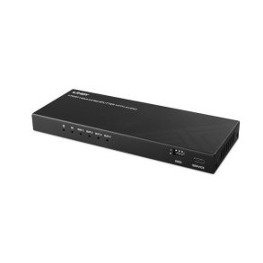 Lindy - 4 Port HDMI 8K60 Splitter with Audio - HDMI - 4x HDMI - 2.1 - 4 - 1 - 3.5 mm