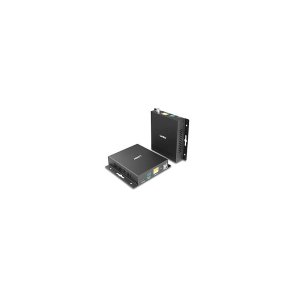 Lindy - 39347 - AV transmitter & receiver - 3840 x 2160 pixels - Cat6a - 100 m - VS3000 - 18 Gbit/s