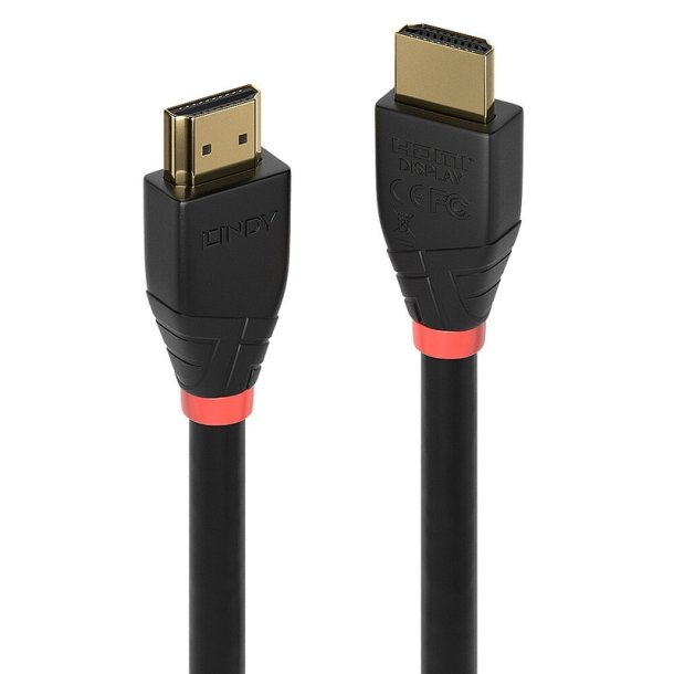 Lindy - 7.5m Active HDMI 4K60 Cable - 7.5 m - HDMI Type A (Standard) - Male - Straight - Black - 2.0