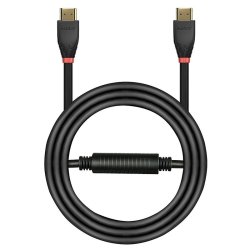 Lindy - 25m Active HDMI 18G Cable - 25 m - HDMI Type A (Standard) - Male - Straight - Black - 2.0