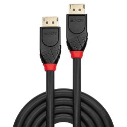 Lindy - 10m Active DisplayPort 1.2 Cable - Gold - 1.2 - 3840 x 2160 pixels - 2160p - 10 m - DisplayPort