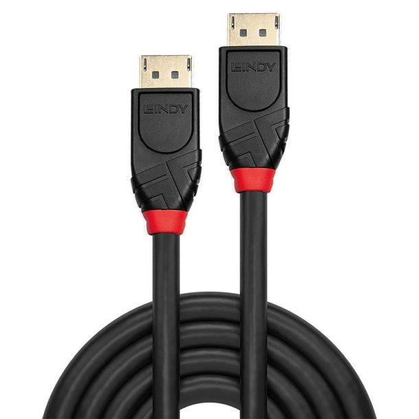 Lindy - 20m Active DisplayPort 1.2 Cable - Gold - 1.2 - 3840 x 2160 pixels - 2160p - 20 m - DisplayPort
