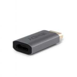 Lindy - Display Port to HDMI 4K120Hz Adapter - DisplayPort - HDMI Type A - Male - Female - Straight - 1.4