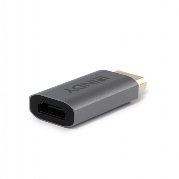 Lindy - Display Port to HDMI 4K120Hz Adapter - DisplayPort - HDMI Type A - Male - Female - Straight - 1.4