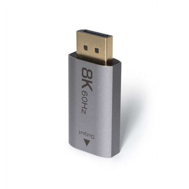 Lindy - Display Port to HDMI 4K120Hz Adapter - DisplayPort - HDMI Type A - Male - Female - Straight - 1.4