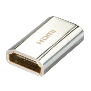Lindy - CROMO HDMI Female to Female Coupler - HDMI Type A (Standard) - Female - Gold - Metallic - RoHS