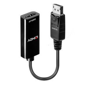 Lindy - DisplayPort 1.2 to HDMI 1.4 Converter - Straight - 0.15 m - DisplayPort - HDMI - Male - Female