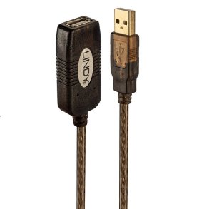 Lindy - 20m USB 2.0 Active Extension - 0.48 Gbit/s - 20 m - 600 g - Windows XP/Vista/7
Mac OS
Linux