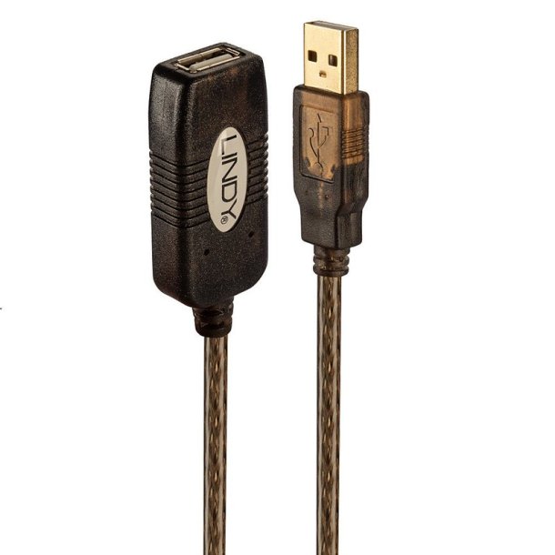 Lindy - 20m USB 2.0 Active Extension - 0.48 Gbit/s - 20 m - 600 g - Windows XP/Vista/7
Mac OS
Linux