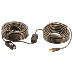 Lindy - 20m USB 2.0 Active Extension - 0.48 Gbit/s - 20 m - 600 g - Windows XP/Vista/7
Mac OS
Linux