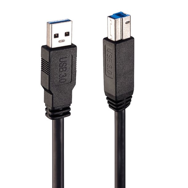 Lindy - 10m USB 3.0 Active Cable - USB 3.2 Gen 1 (3.1 Gen 1) - USB A - USB B - Male - Straight - 5 Gbit/s
