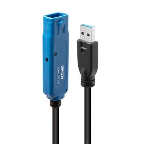 Lindy - 10m USB 3.0 Active Extension Pro - USB 3.2 Gen 1 (3.1 Gen 1) - USB A - Male - Female - Straight - 24/24/20