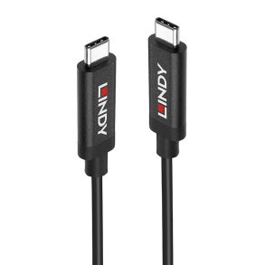 Lindy - 5m Active USB 3.2 Gen 2 C/C Cable - USB 3.2 Gen 2 (3.1 Gen 2) - USB C - Male - Straight - Nickel/Gold - Polyviny